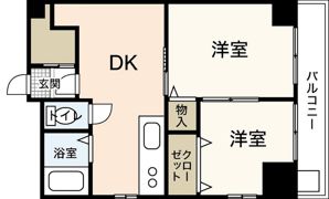 サンピア白樺の間取り画像