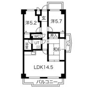 リヴェール緑地の間取り画像