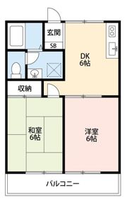 ファミールコミヤの間取り画像