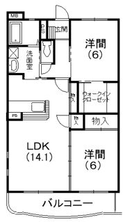 シャン・ド・フルールの間取り画像