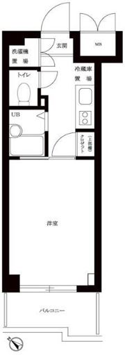 ルーブル文京音羽の間取り画像