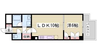 メゾンフローラの間取り画像