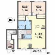 グリナージュ畑寺の間取り画像