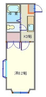 αNEXT畳屋丁の間取り画像