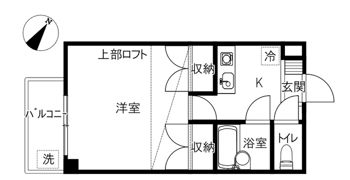 パスト天徳の間取り画像