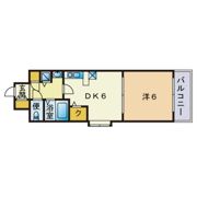 モントーレ天神の間取り画像