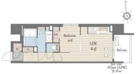 S-RESIDENCE天満橋arの間取り画像