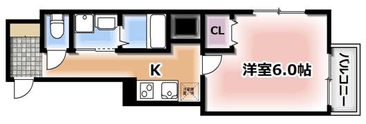 DAP梅田西の間取り画像