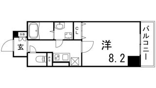 ボンニー元町の間取り画像