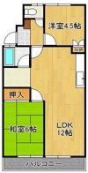 Renatus野間Iの間取り画像