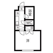 ソレイユ増田の間取り画像