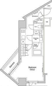 ザ・パークハビオ荏原中延プレイスの間取り画像