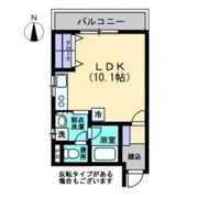Maison de QuatreⅡの間取り画像