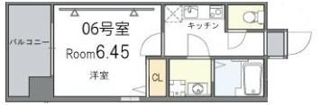ウエンズ東心斎橋の間取り画像
