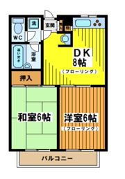 メゾンウエルストンⅡの間取り画像