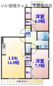 ファミール千葉寺の間取り画像