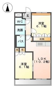 グリーンロックの間取り画像