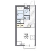 レオパレスピュア高松の間取り画像