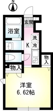 ぜみなあるの間取り画像