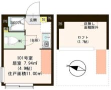 マグノリアテラス東小岩の間取り画像