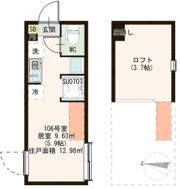 ハーモニーテラス江古田Northの間取り画像