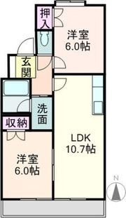 ペルテIの間取り画像