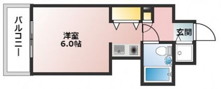 朝日プラザアムネット天満町の間取り画像