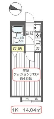 アネックスⅡBの間取り画像