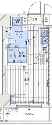 メインステージ両国駅前の間取り画像