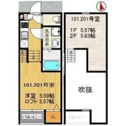 プレジール仙台の間取り画像