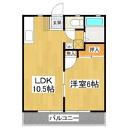コーポUSAの間取り画像