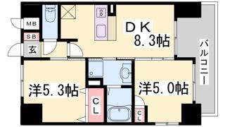 エステムプラザ神戸西Ⅳインフィニティの間取り画像