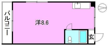 ピカデリーサーカス緑町の間取り画像