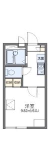 レオパレスエグランテ大岡の間取り画像