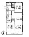 ティエラBの間取り画像