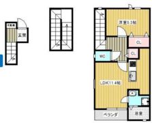 Fortuna平井A棟の間取り画像
