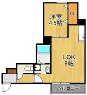 Crecia北方の間取り画像