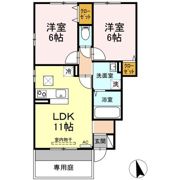 マロン・スクエア A棟の間取り画像