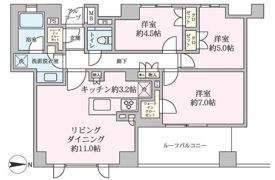 ジオ等々力の間取り画像