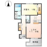 CADEL南昭和の間取り画像