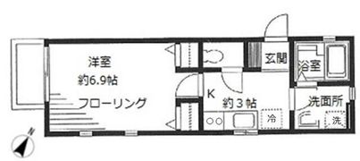 アンジェリーク上永谷の間取り画像