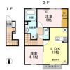 リバーサイド 駅東の間取り画像