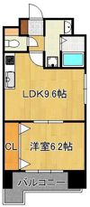 竪町センタービルの間取り画像