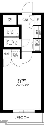 ドルチェ品川の間取り画像