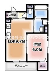 ピレーネ明和の間取り画像