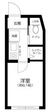 Crecia曳舟の間取り画像