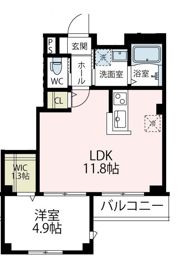 クレール シエルの間取り画像