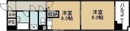ライオンズマンション倉敷松島の間取り画像