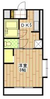 サンリバーMの間取り画像
