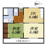 サンルート鳥之瀬の間取り画像